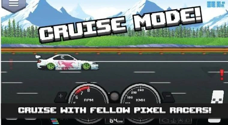 Pixel Car Racer unlimited all 3