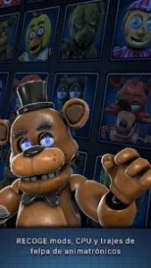 Five Nights at Freddys AR unlocked all 4